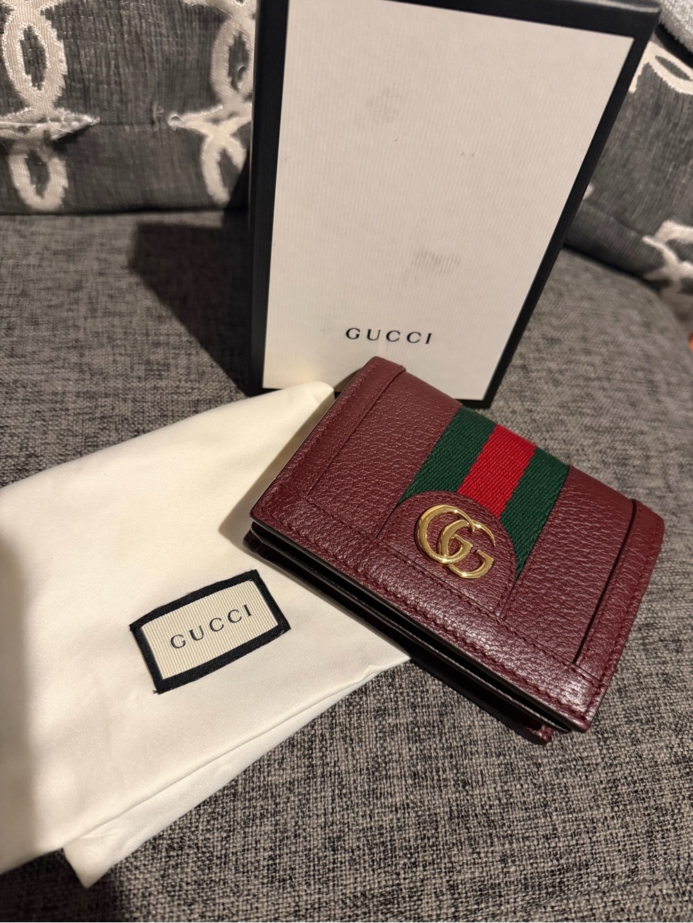 Gucci Ophidia Wallet w/COA